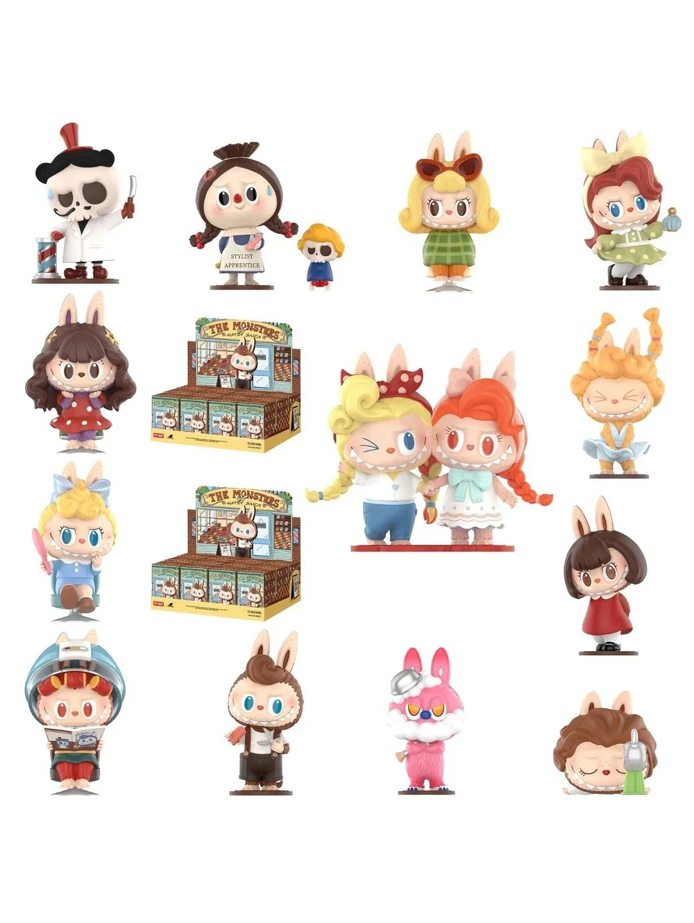 POP MART x Labubu The Monsters Hair Salon Series Confirmed SALON MANAGER